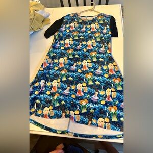 Hocus Pocus buttery soft Halloween dress, 1X